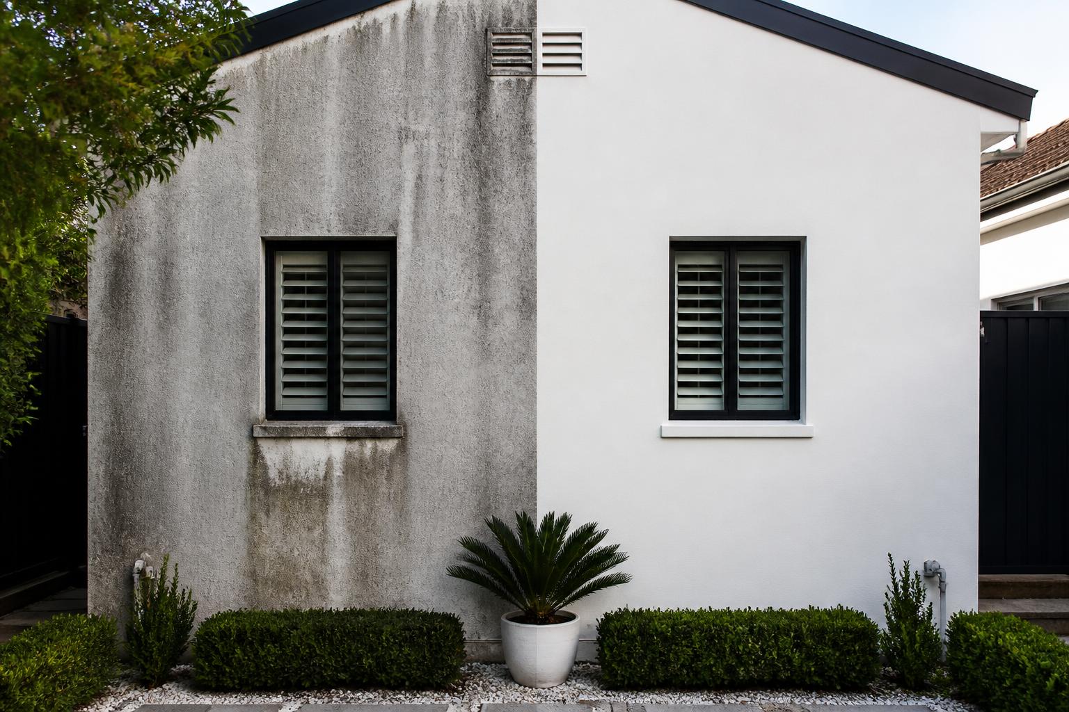 Render wall · Glenelg